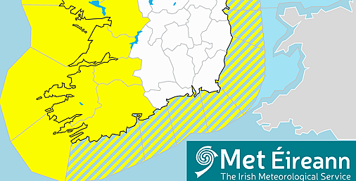 Yellow weather warning issued for West Cork Image