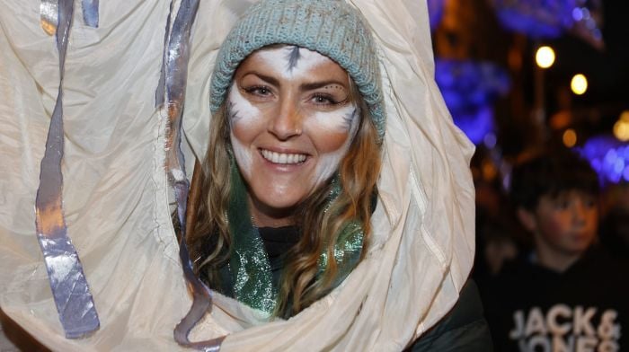 Roisin Hanrahan from Clonakilty taking part in the Schull Halloween Parade. (Photo: Carlos Benlayo)