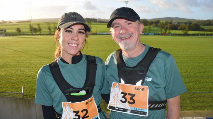 Tragumna locals Lydia and Michael Davis who took part in the recent Scar adventure race which was organised by Skibbereen Lions Club.  (Photo: Anne Minihane)