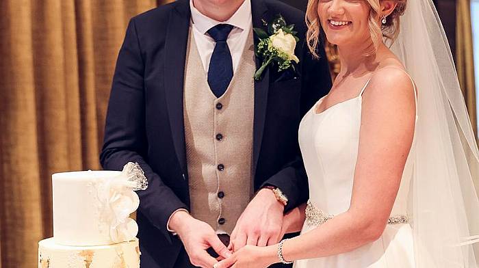 Emma Hickey of Ballycomane and Cathal McCarthy of Bantry on the celebration of their recent marriage.