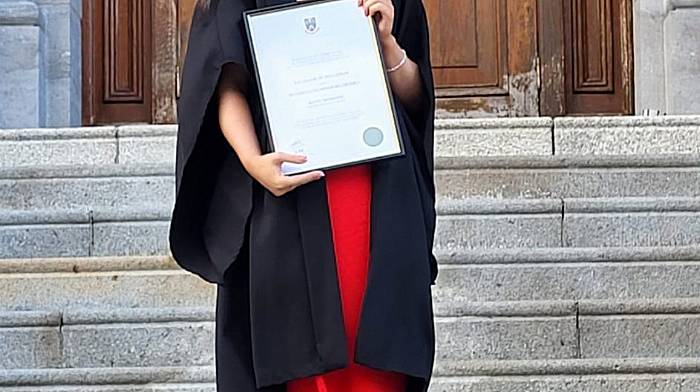 Katie Desmond recently graduated with a degree from Mary Immaculate College in Limerick.