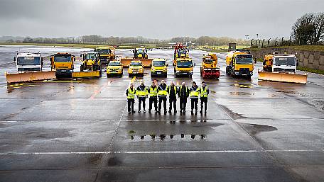 Cork Airport Snow & Ice teams at the ready ahead of forecasted drop in temperatures Image