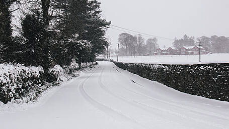West Cork upgraded to a severe orange weather warning for snow and ice Image