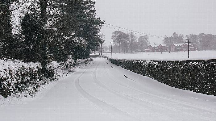 West Cork upgraded to an orange weather warning for snow and ice Image