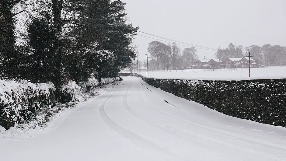 West Cork upgraded to a severe orange weather warning for snow and ice Image