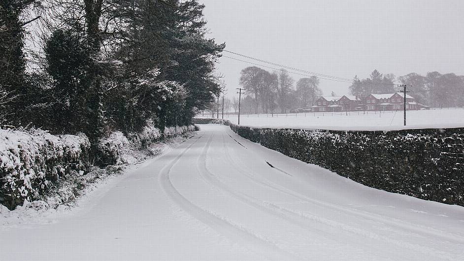 West Cork upgraded to a severe orange weather warning for snow and ice Image