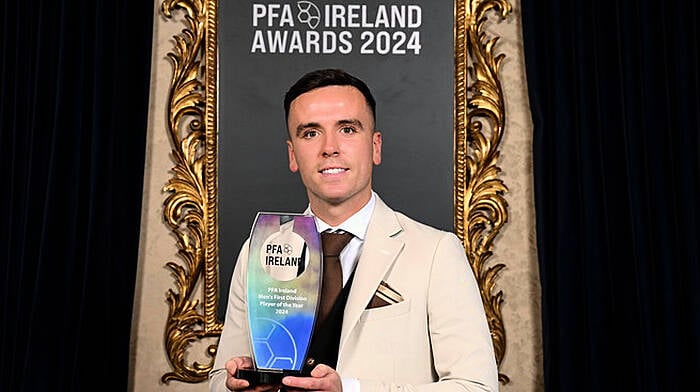 Charlie Lyons scoops top award after dream Cork City season Image