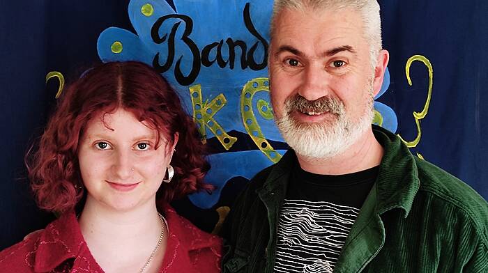 Organisers of Bandon Folk Club, Asha Egan McCutcheon and Ivan McCutcheon. The club had a very successful year of concerts for 2024.