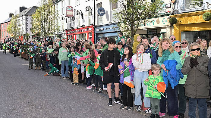 Clonakilty hosted another colourful St Patrick’s Day parade on March 17th which large crowds turned out to enjoy. (Photo: Martin Walsh)