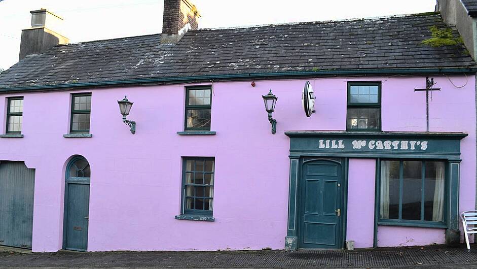 ‘Even on evenings when few ventured out, the pub fire was always lit’ Image