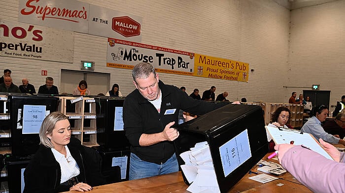 ELECTION 2024 LIVE: The boxes are open in Mallow ... and we're off! Image