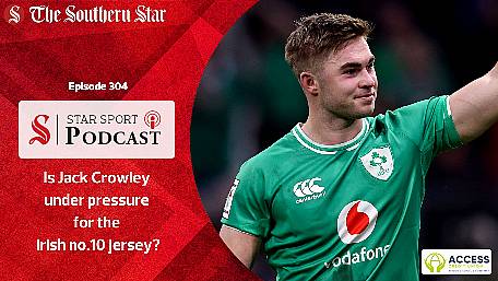 Is Jack Crowley under pressure for the Irish No.10 jersey? Image