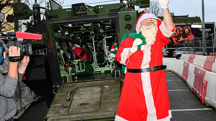 This year Santa will spread some festive cheer with his team of Lion helpers with some festive music by their talented musicians Amanda Neri and the Army band ensuring that every child feels the warmth and magic of Christmas. (Photo: John Allen)