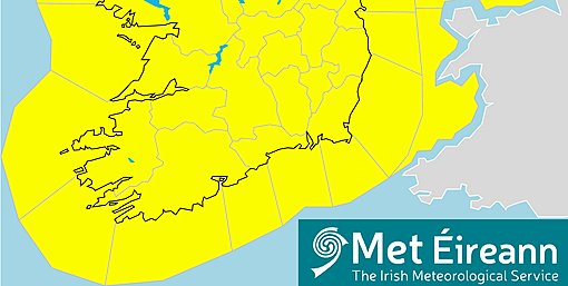 Storm Darragh brings yellow weather warning to West Cork Image