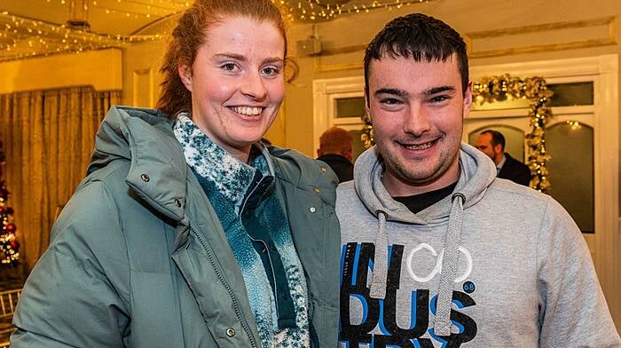 Niamh Whelton, Barryroe & Colin Crowley, Bandon. (Photo: Andy Gibson)