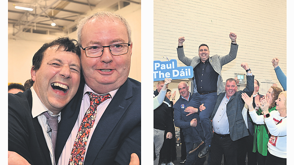 Same two parties, but one new TD, after six counts Image