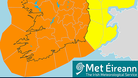 Storm Darragh upgraded to a status orange weather warning for West Cork Image