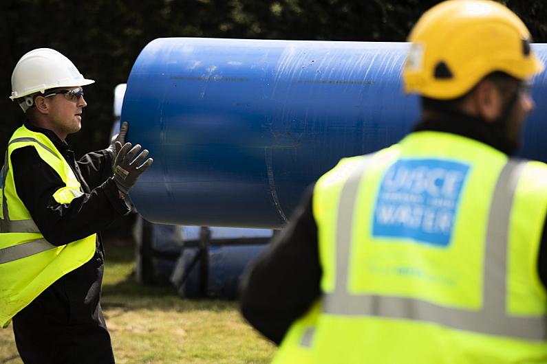 Water works in Kinsale over holiday period Image