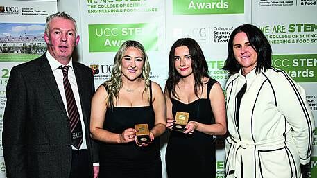 Double delight for graduating agri student Stephanie at UCC Image