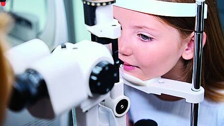 Dozens of local children are now awaiting eye treatment for more than one year Image