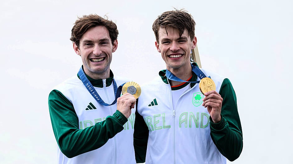 Olympic champions Paul and Fintan crowned 2024 West Cork Sports Star of the Year winners Image