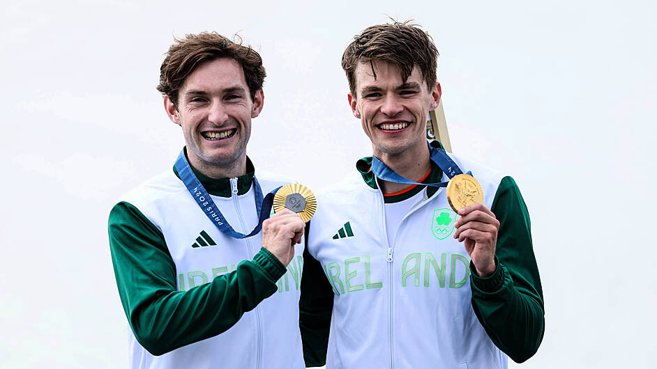 Olympic champions Paul and Fintan shortlisted for RTÉ Sport Team of the Year award Image