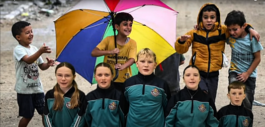 WATCH: Clonakilty pupil's special act of kindness for children of Gaza Image