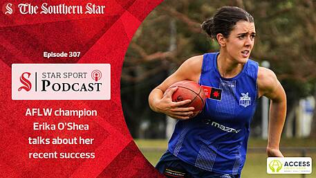 AFLW champion Erika O’Shea talks about her recent success Image