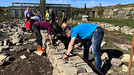 WATCH: West Cork locals continuing the tradition of building dry stone walls Image