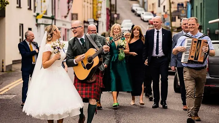 Wedding bells at Ballydehob bar Image