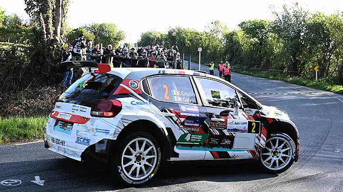 Keith Cronin crashes out as wait goes on for his first Rally of the Lakes victory Image