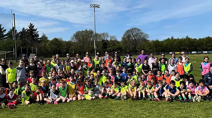 Over 130 children from first to fourth classes from Scoil Bhride, Schull National School,  and Goleen National School, took part in Gabriel Rangers’ annual parish blitz.