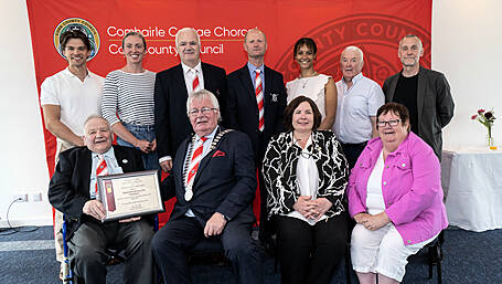 Mayor of the County of Cork hosts civic reception for Skibbereen Rowers Image