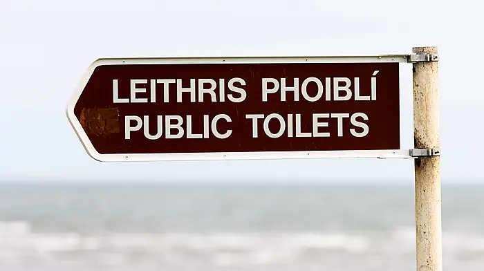 Children refuse to use public beach toilet facilities Image