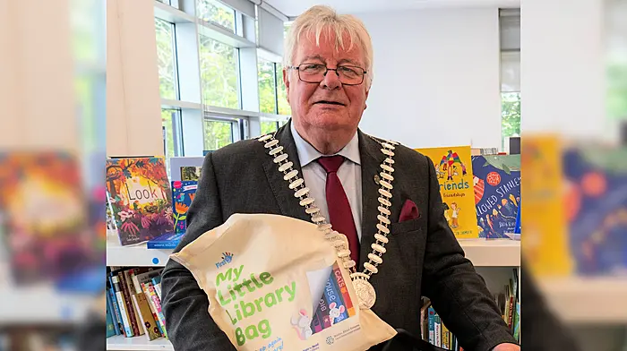 Cork County Council Library and Arts Service welcome new school students with free 'Little Library Book Bag' Image