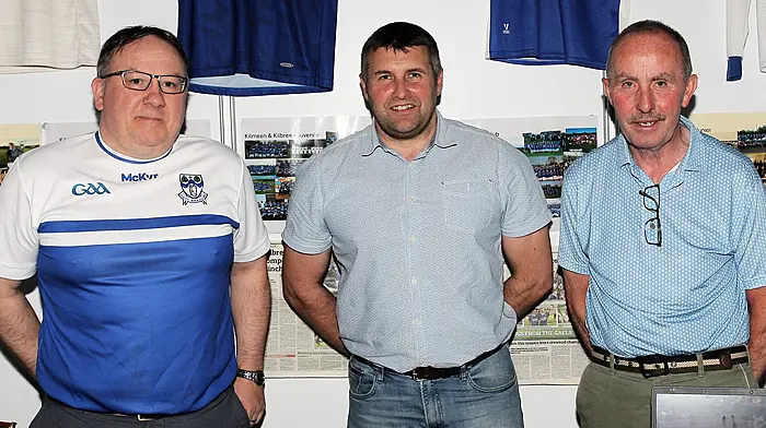 Kilmeen/Kilbree - Sean O'Brien, Ger Collins and Sean O'Donovan.