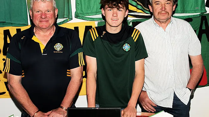 Randal Óg - Frank O'Donnell, Luke Holland and Eugene O'Sullivan.