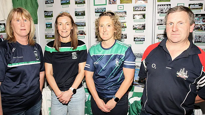 Ilen Rovers - Joanne Hickey, Donna Duggan, Shirley O'Sullivan and Seán O'Sullivan.