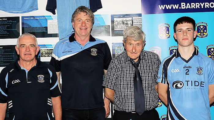 Barryroe - Pat Lawton, Eoin McCarthy, Seán De Barra and Diarmuid McCarthy.