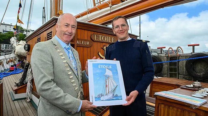 Kinsale welcomes Le Bellot, the first cruise ship of 2025 Image