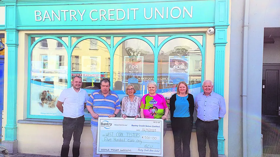 Bantry Credit Union proudly supports West Cork Jesters Image
