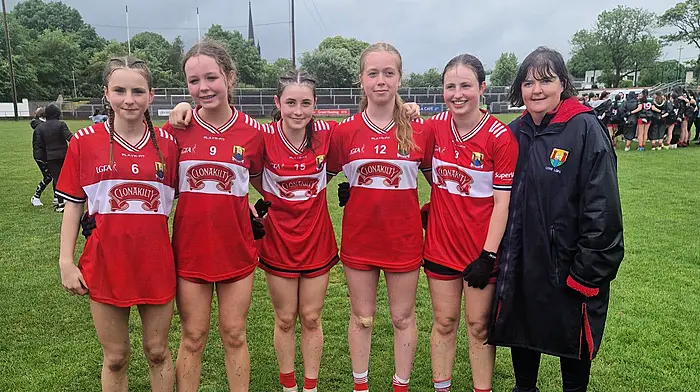 Ibane Gaels’ Aoife Harte leads Cork U14s into All-Ireland football decider Image