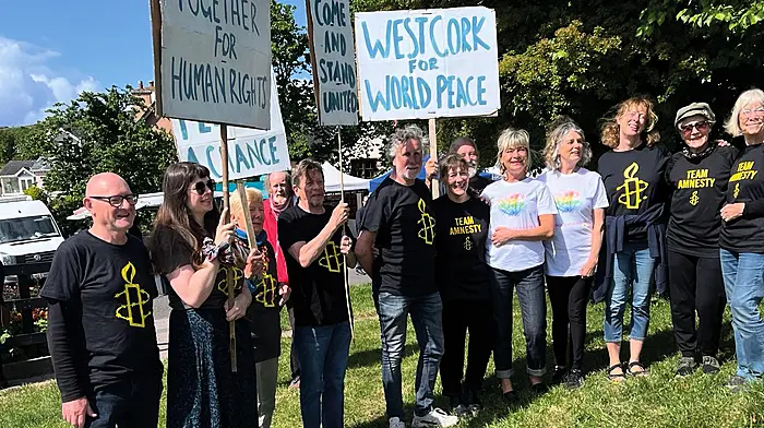 Schull Amnesty group says ‘give peace a chance’ Image