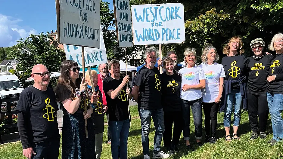 Schull Amnesty group says ‘give peace a chance’ Image