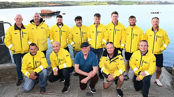 Mark Gannon signs off after 50 years’ service with Courtmacsherry RNLI Image