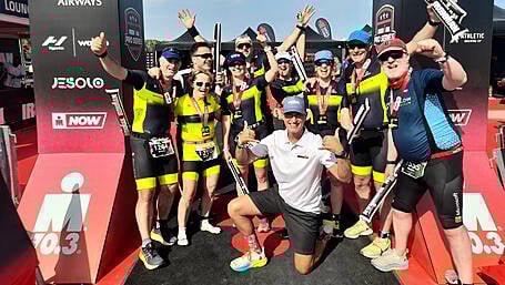 Schull triathletes fly West Cork flag proudly at Venice Ironman Image