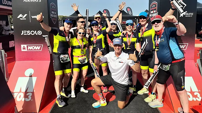 Schull triathletes fly West Cork flag proudly at Venice Ironman Image