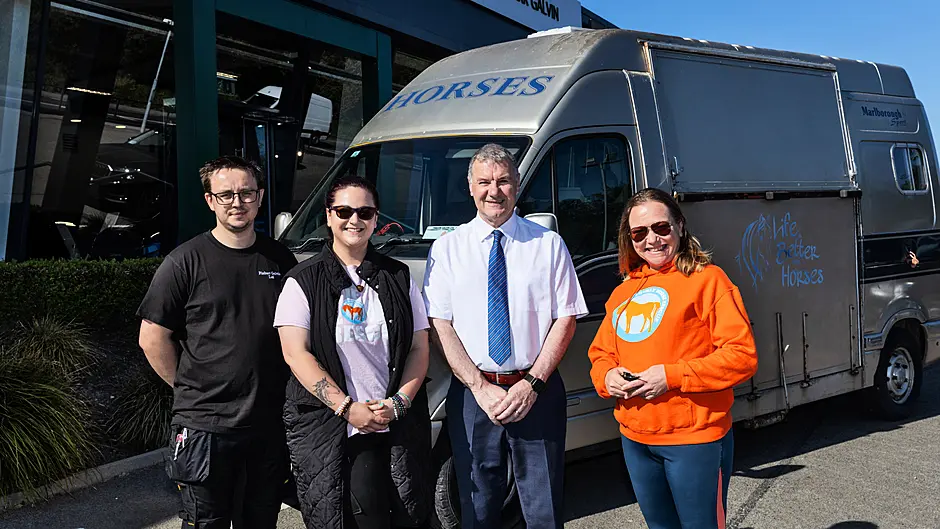 Bandon business donates van to Cork animal charity Image