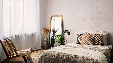 INTERIORS: Window dressing using light fabrics Image