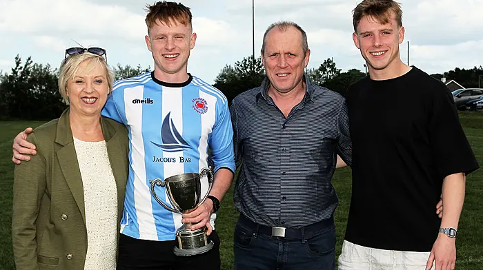 Carol, Fionn, Denis and Jack Whooley. (Photo: Paddy Feen)